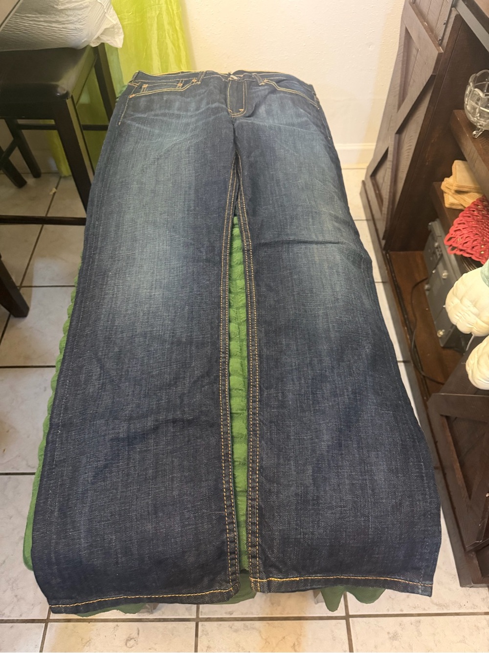 Levi's Men's Indigo Straight-Leg Jeans